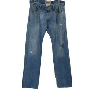 Levis The Original Jeans Vintage Slim Straight Distressed Jeans
